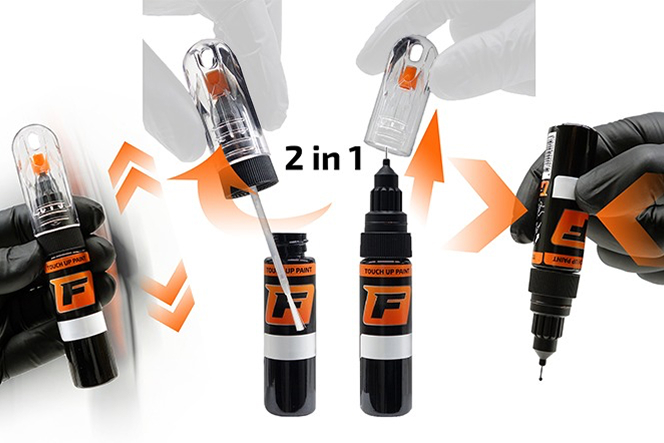 How to use the touch up pen?